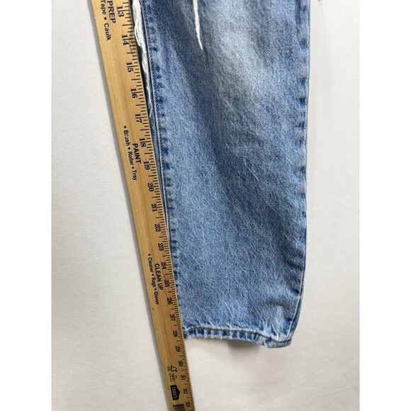 Levis 501 xx Distressed Jeans Womens 26x30 Blue Light Wash Button Fly Denim - Picture 4 of 13